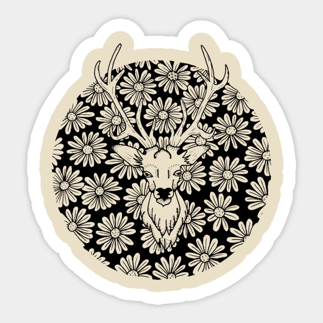 Deersy Me Sticker by emmerindeed